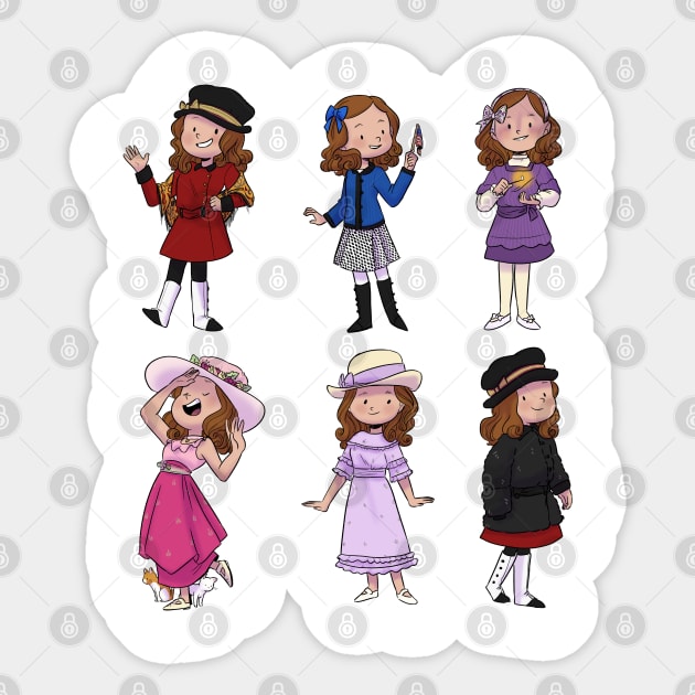 Rebecca Rubin - American Girl Sticker by LaurenS